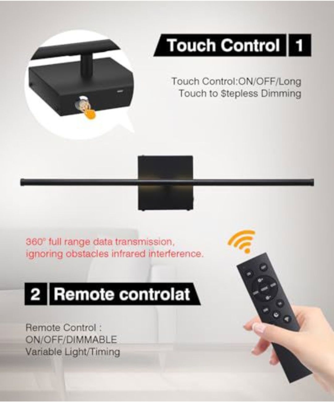 3 Tone Light & Stepless Dimmer