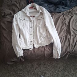 Distressed Jean Jacket