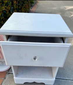 White Side Table
