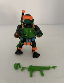 Vintage TMNT Navy Seal Mike Teenage Mutant Ninja Turtles Mutant Military II