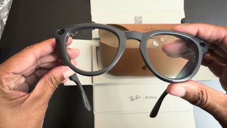 Meta 2 headliner gen 2 gray with clear lens brand new
