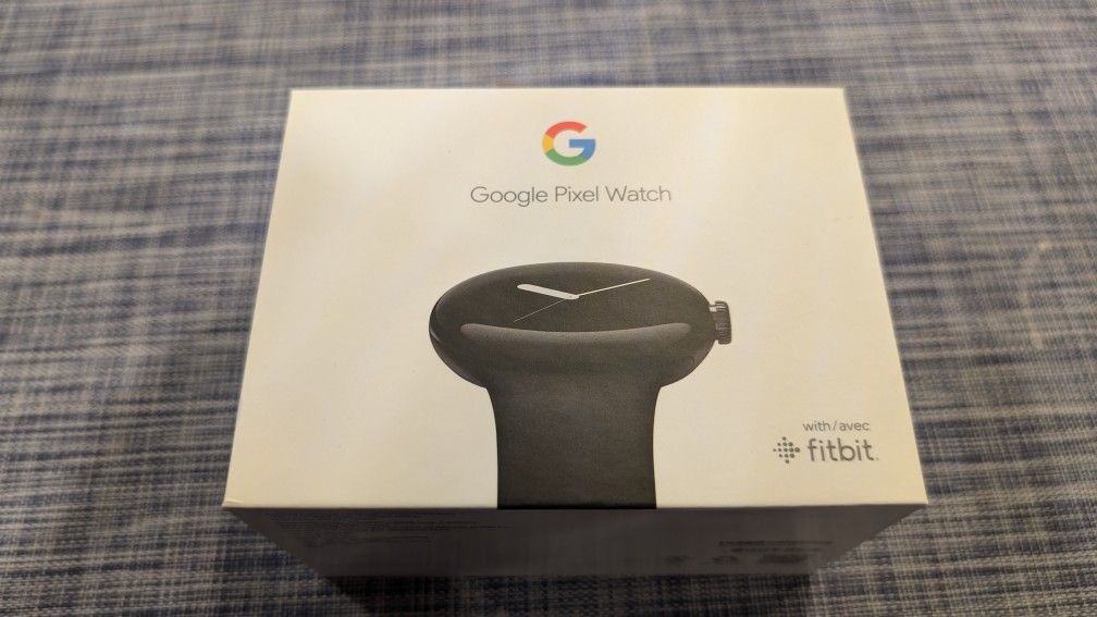 Google Pixel Watch - Android Smartwatch with Fitbit Activity Tracking - Heart Rate Tracking Watch - Matte Black Stainless Steel case