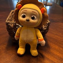 8” CoComelon JJ Lion stuffed animal