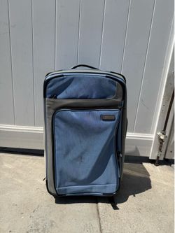 Victorinox Swiss Army 26” Large Rolling Suitcase – Blue/Gray