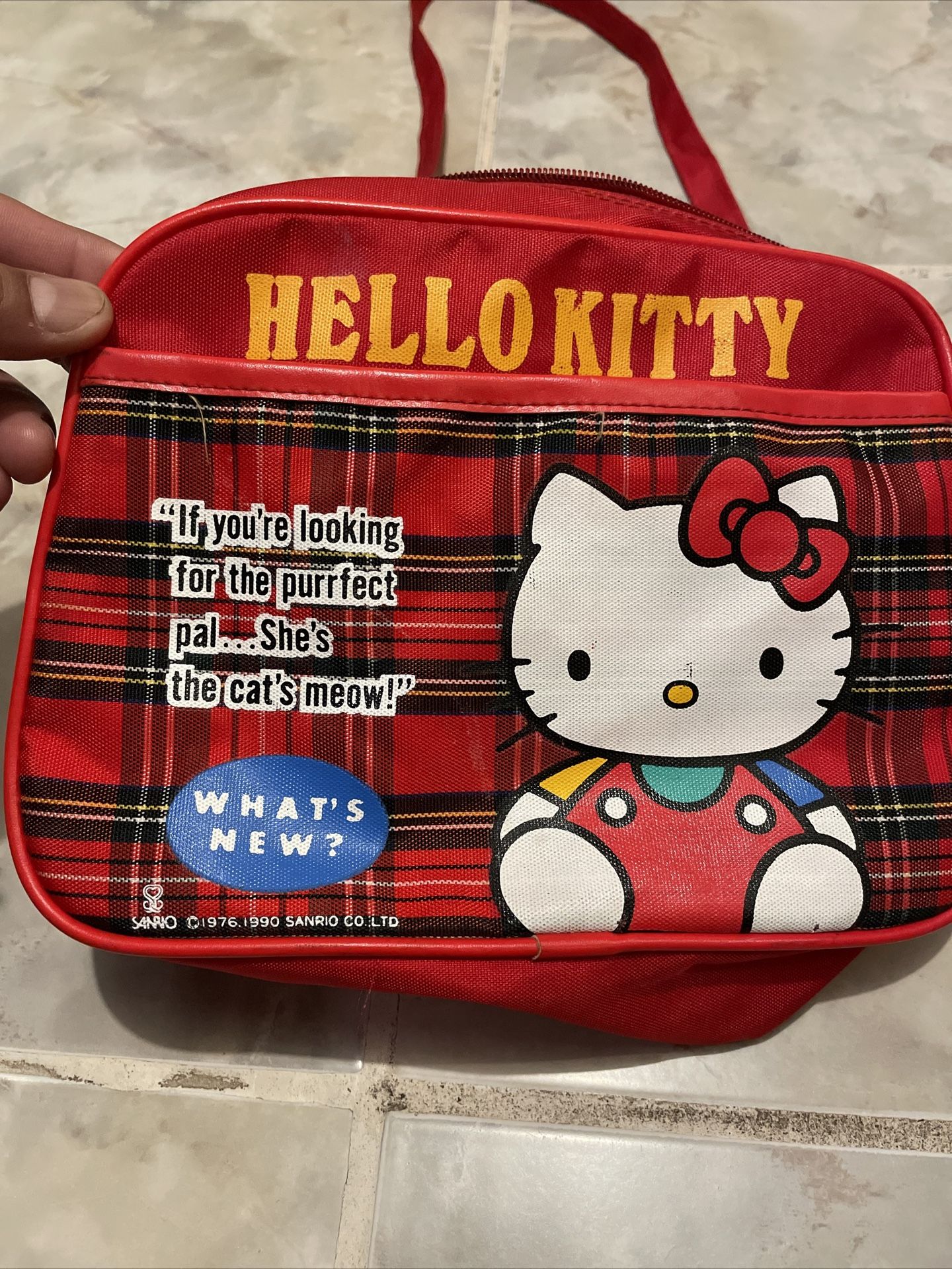 Sanrio Hello Kitty 1990 shoulder bag. Rare Vintage Design