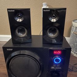 Boytone Black 2.1 Multimedia Speaker System