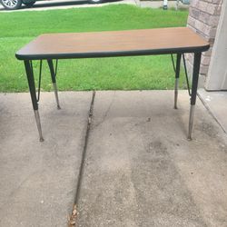 Rectangle activity table.