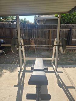 Body Solid squat rack system
