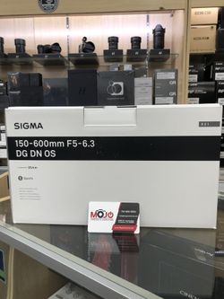 Sigma 150-600mm F/5-6.3 DG DN OS Sports Lens For Sony E