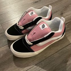 Vans Knu-Skool Black Pink chunky sneakers
