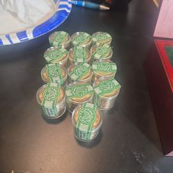 13 Rolls Of Twelve Uncirculated President Dollar Coin