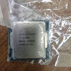 11700k CPU Intel