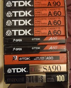 Cassettes derefentes tamano, nuevos