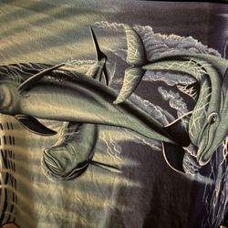 Dolphin Throw Blanket 