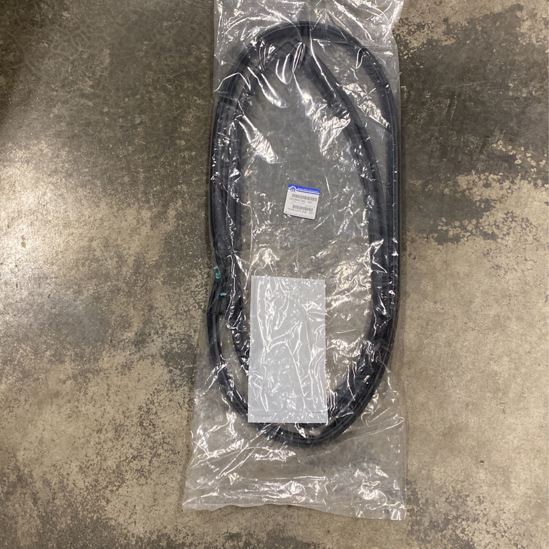 Jeep Mopar Left Side Door Weather Seal