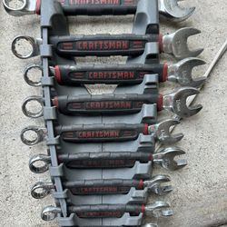 Craftsman Open And Closed Wrench Set