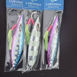 Heavy Jig Vertical Jigging Lure Offshore Casting Deep Drop Lure Full Glow Pattern Speed Jig High Density Alloy Saltwater Grade Strong Split Rings Assi