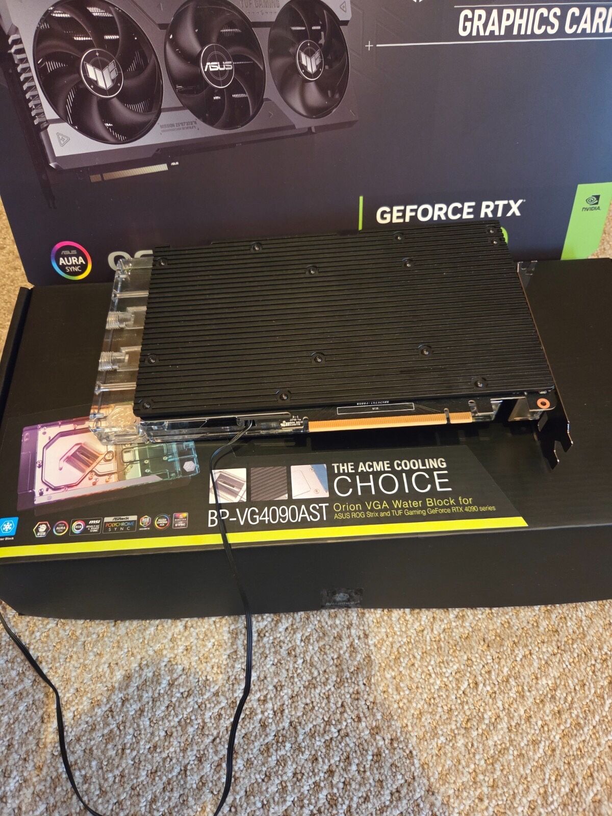 ASUS TUF Gaming GeForce RTX 4090 OC 24GB GDDR6X Graphics Card WaterCooled or Air