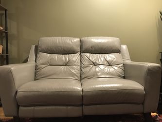 Leather couch