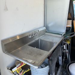 Prep Tables And Sink