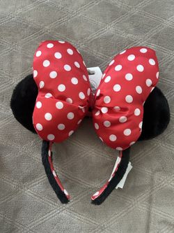 Big Bow Minnie Mouse Disney Adult Ears