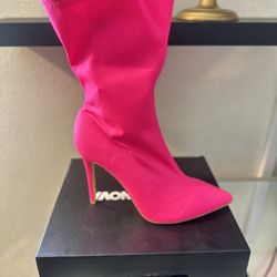 Fashion Nova - Bootie - Neon Pink