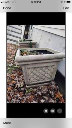 Lexington pair 61 cm 53 cm plant vase