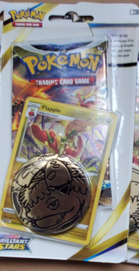 5 Brilliant Stars Blister Packs NEW with coins and promos