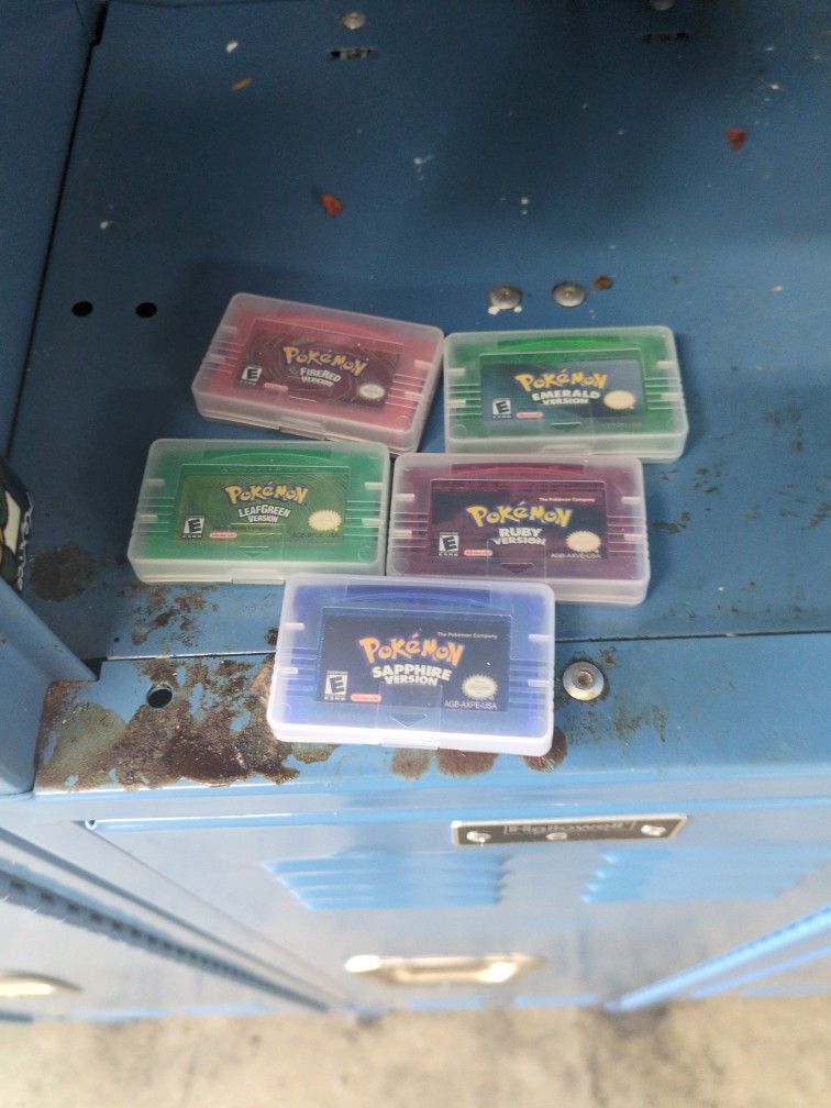 Pokemon GBA Games