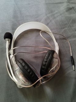 See thru headset