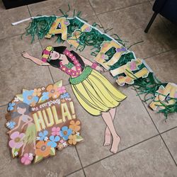 Hawaiian Luau Party Decorations 
