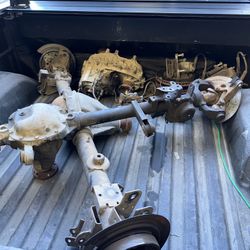 JK 2008 Sahara Front/back Axels And Transfer Case 