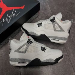 Jordan 4 White Cement (2025)