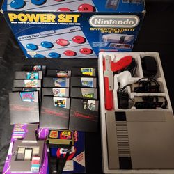 Nintendo NES Video Games Console Lot