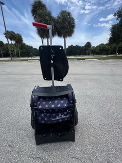 Disc golf cart! Züca Transit, old glory model
