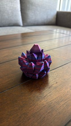 3D Printed Spinning Crystal