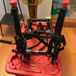 Allen Sports Deluxe 2-Bicycle Trunk Mounted Bike Rack