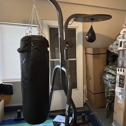 Speed Bag And Heavy Bag stand 