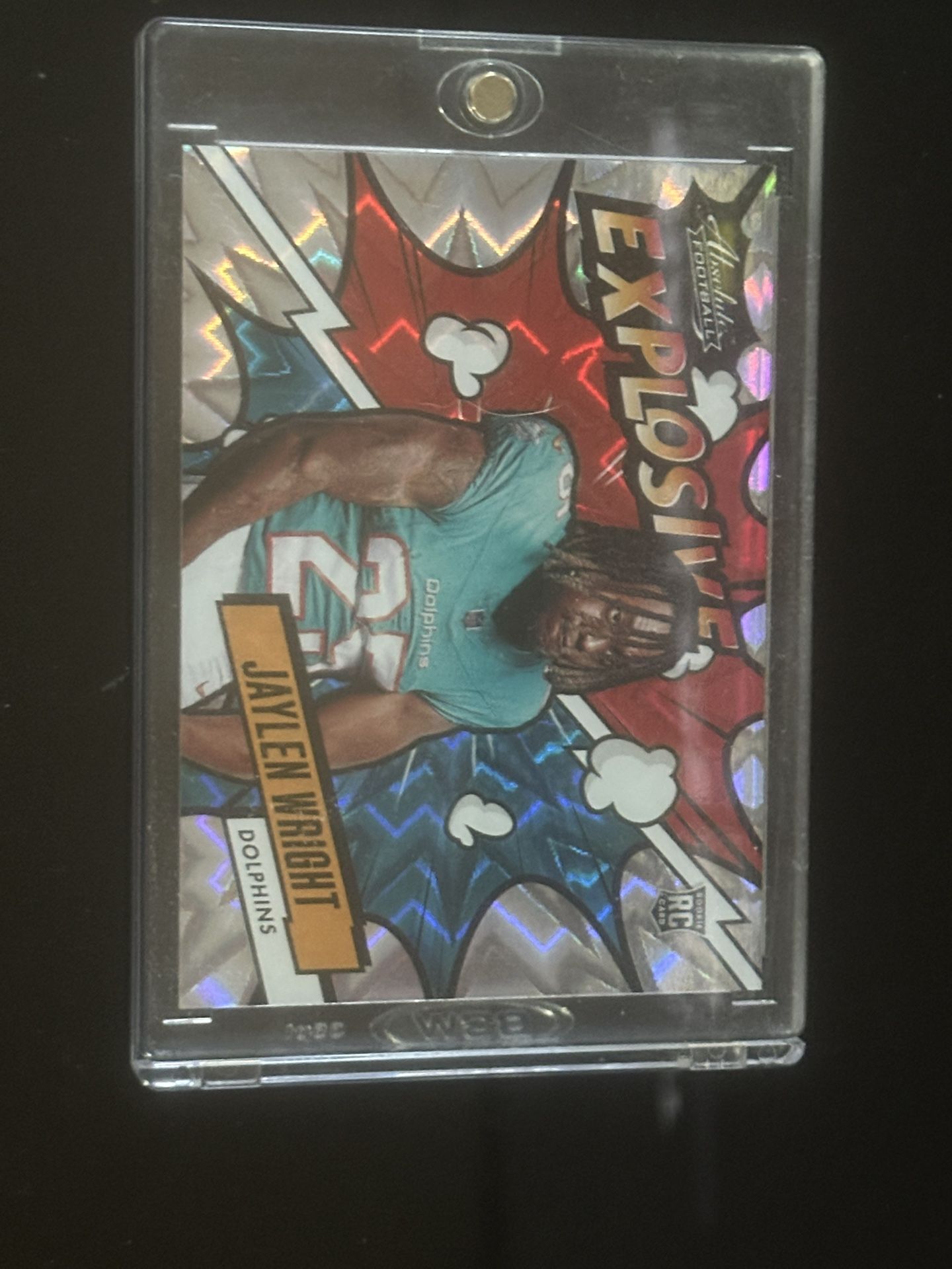 Jaylen Wright Explosive rookie card