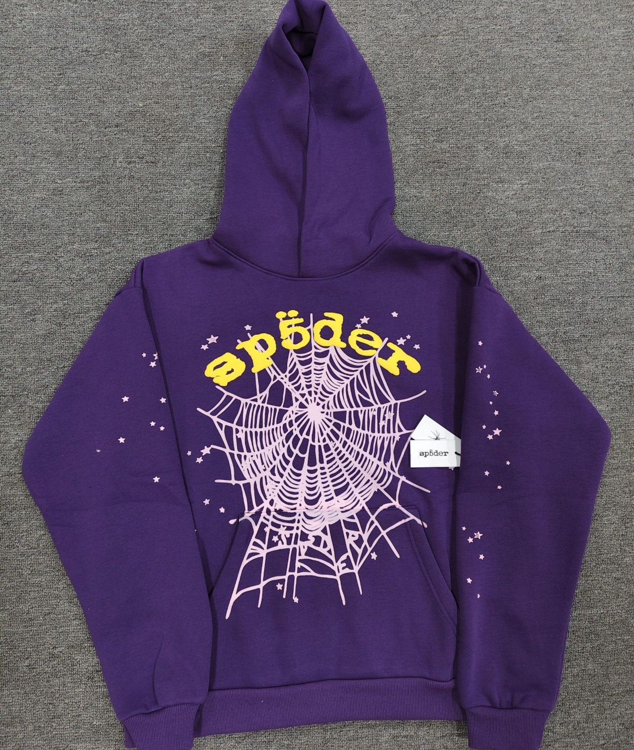 SP5DER Men’s Hoodie Small Purple