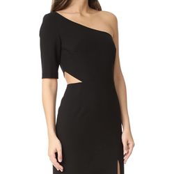 Black Dress- Brand New One Shoulder Cutout 