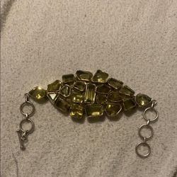Lemon Quartz Gemstone Bracelet