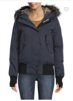 PAJAR CANADA Faux Fur Trim Parka Coat Jacket