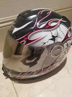 Scorpion motorcycle helmet