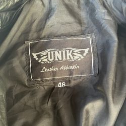 UNIK Leather Apparel Jacket