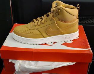Nike Court Vision Mid Wheat/Tan Size 10 – Excellent Condition