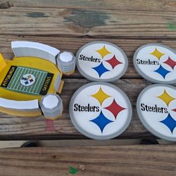 Pittsburgh Steelers Stadium Coaster Set