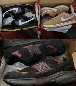 $155 FOR 3 PAIR, SIZE 10.5