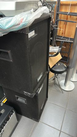Kingdom 12’ box PA monitor speakers great condition 2 avail  BLOWOUT SALE