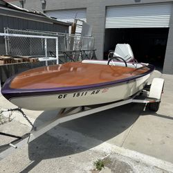 1959 Schiada Wooden Boat 